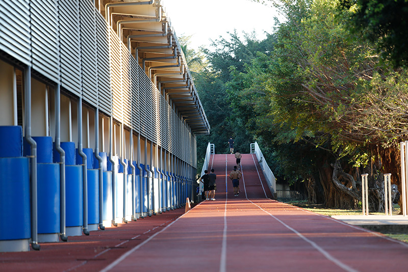 Slope and Sand Track