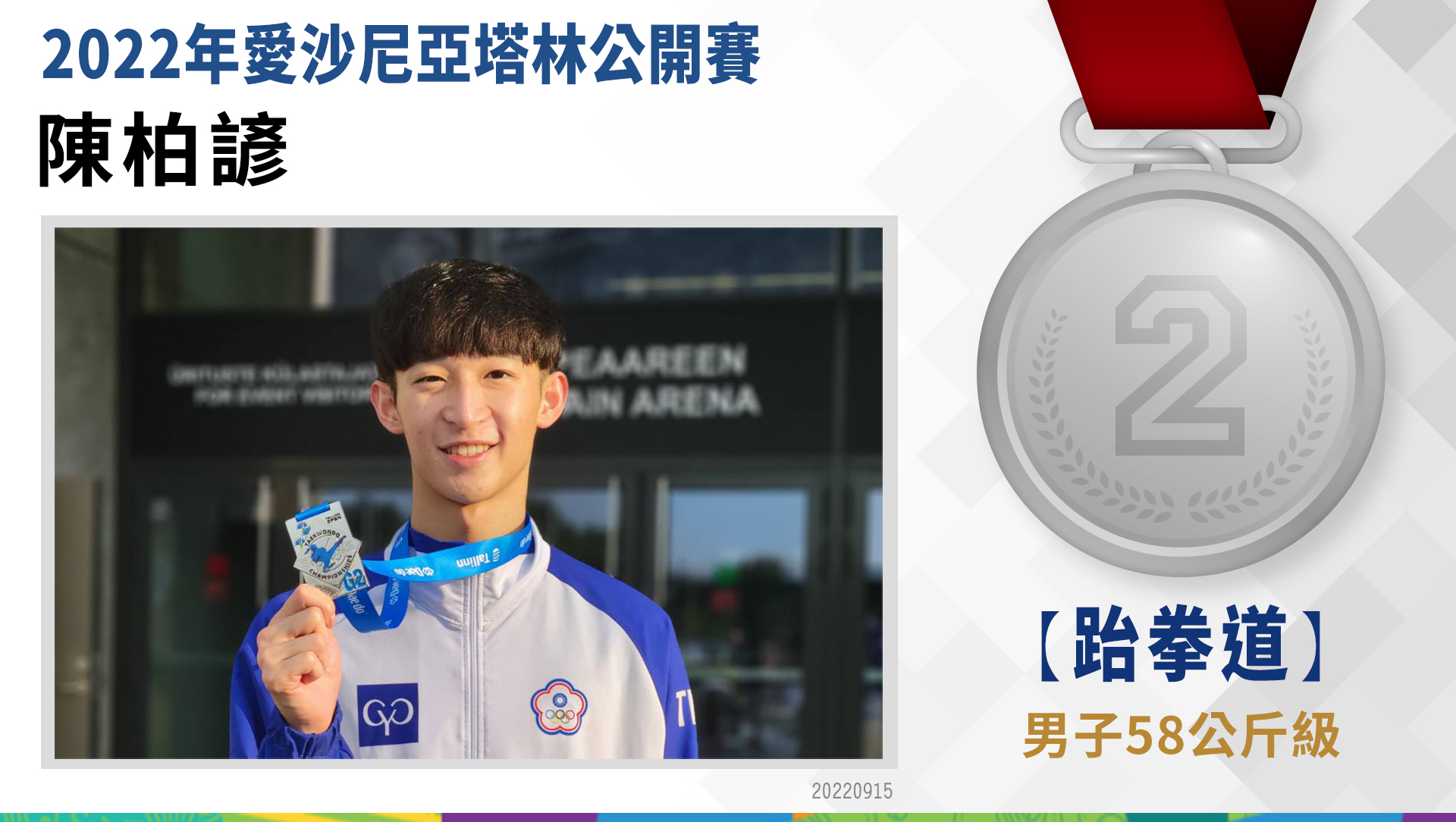 陳柏諺-58公斤級-銀牌