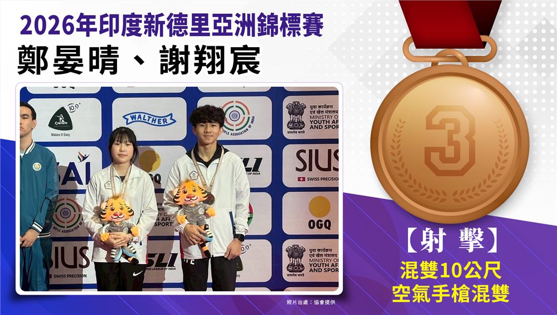 捷報-2026年印度西德里亞洲錦...
