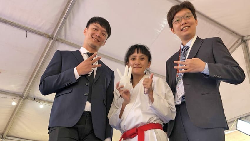 2018年亞洲空手道錦標賽-谷筱霜榮獲銅牌