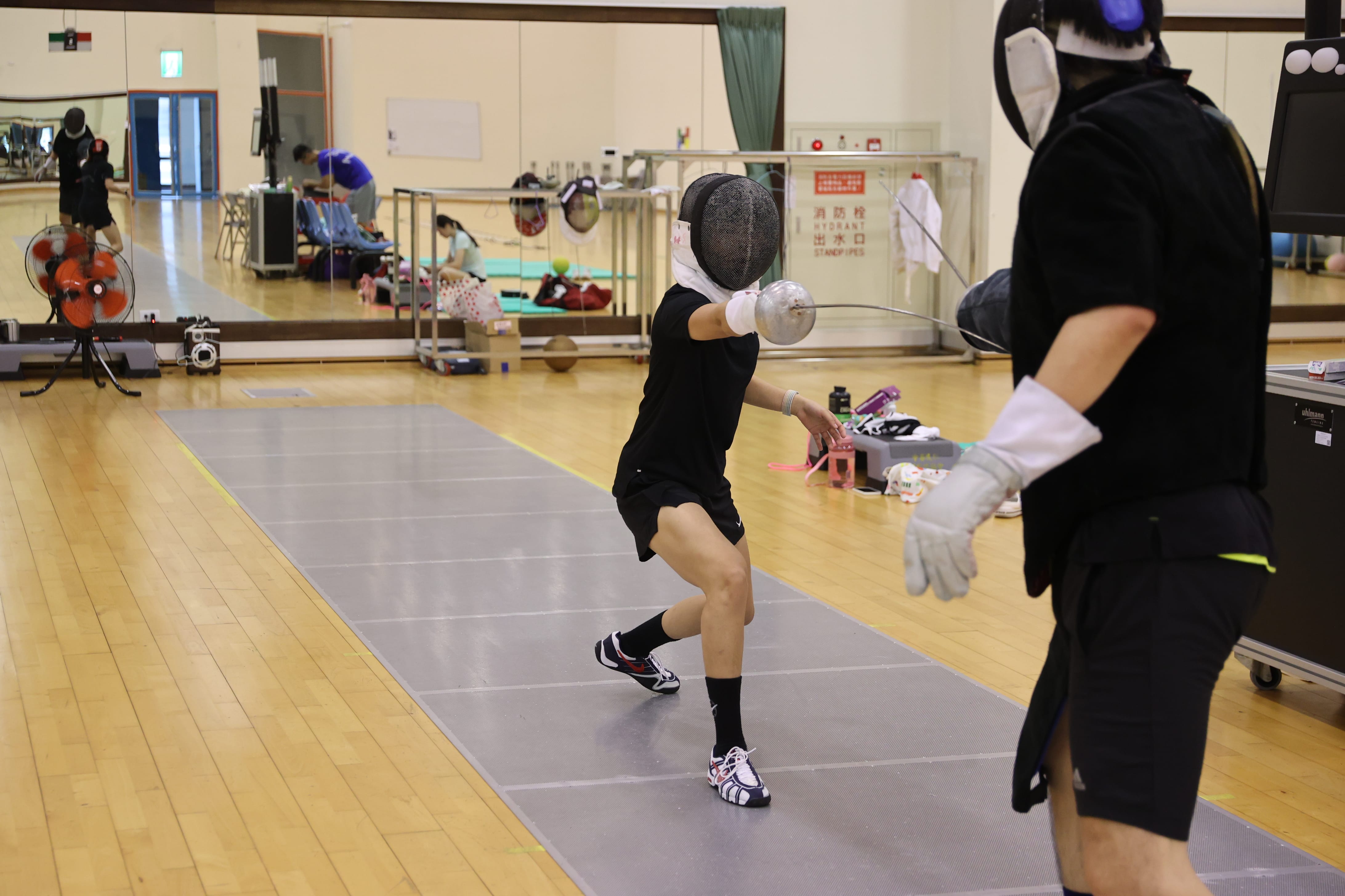 選手全力投入訓練，積極備戰杭州亞運。