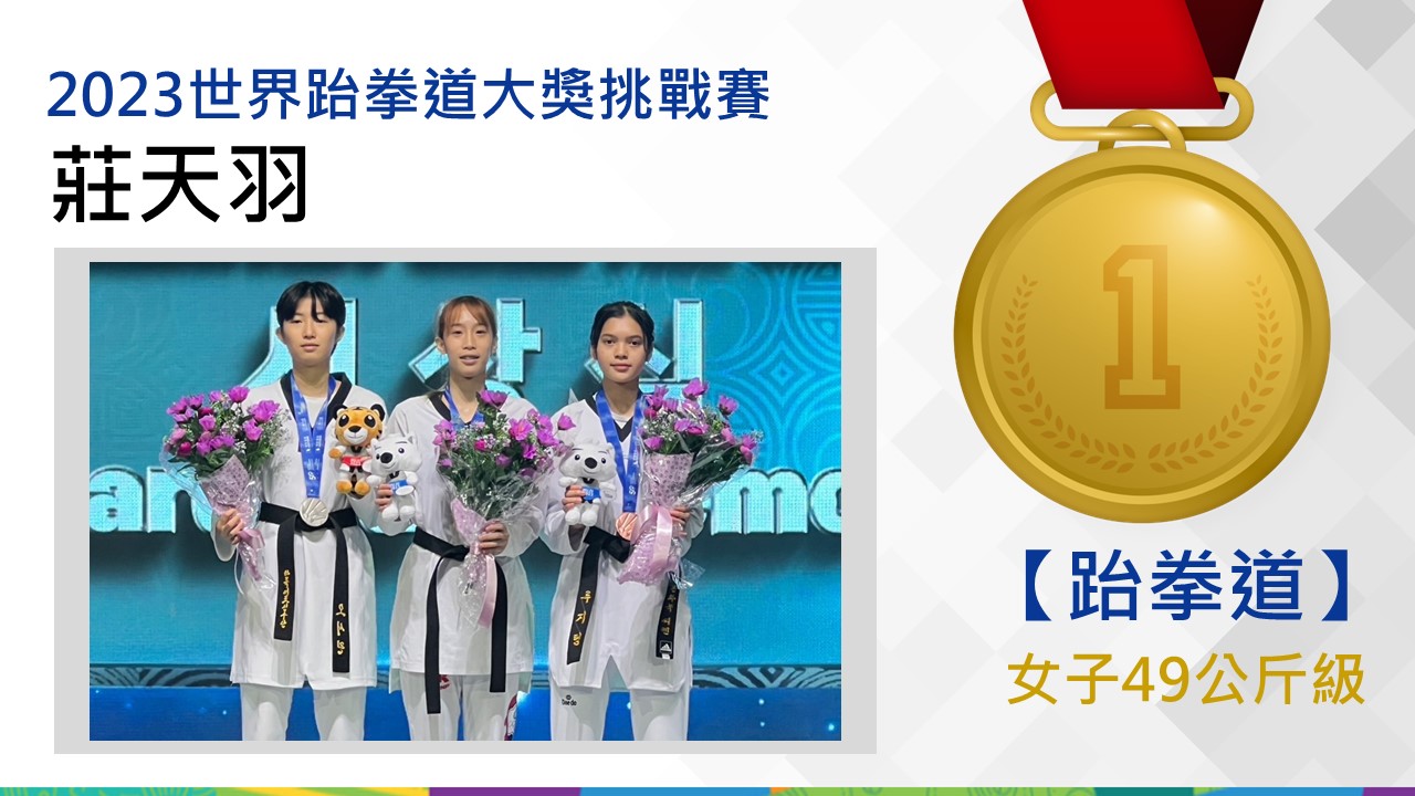 莊天羽-女子49公斤級-金牌