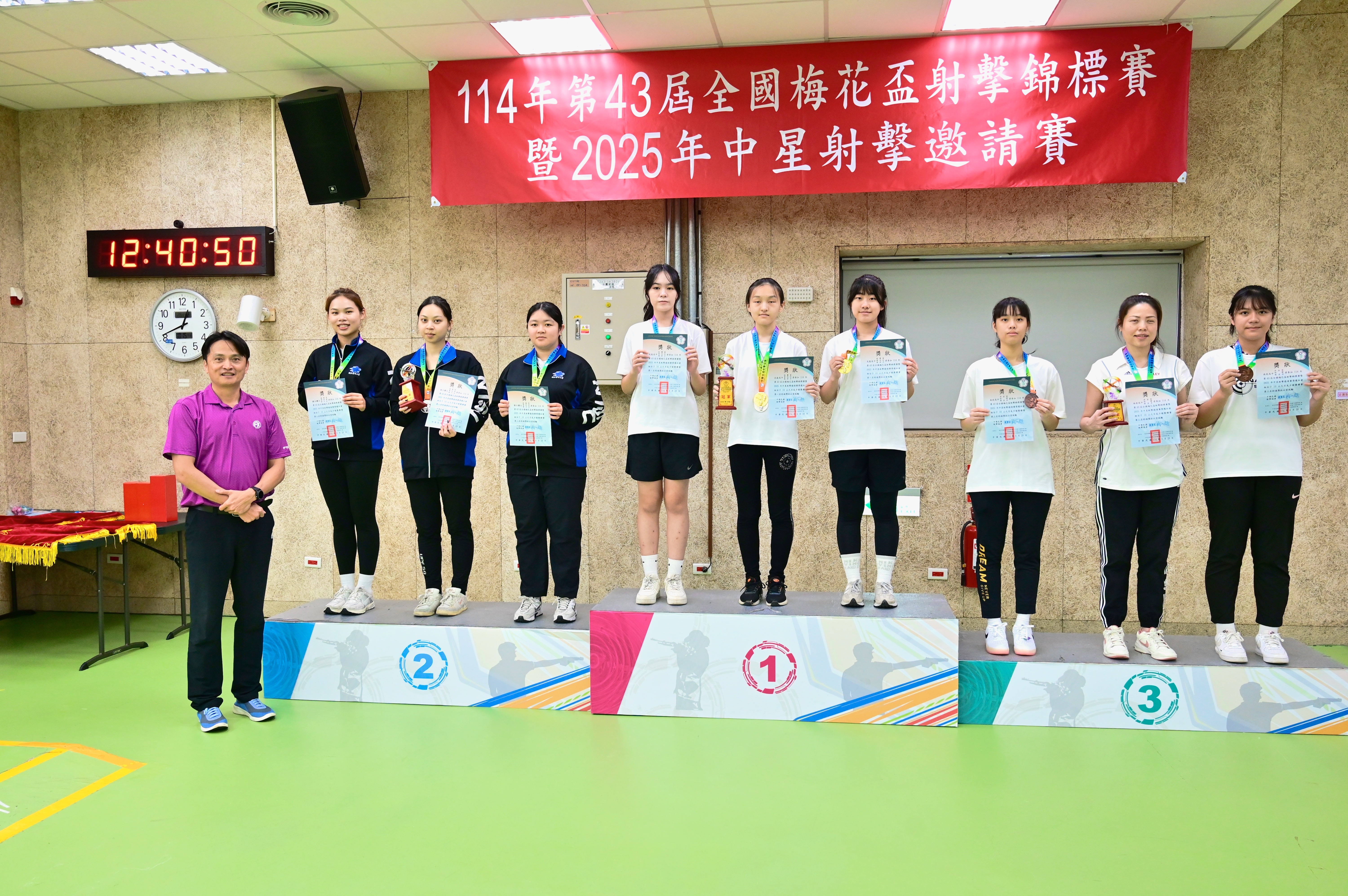 社會組女子10M空氣步槍_團體組合影