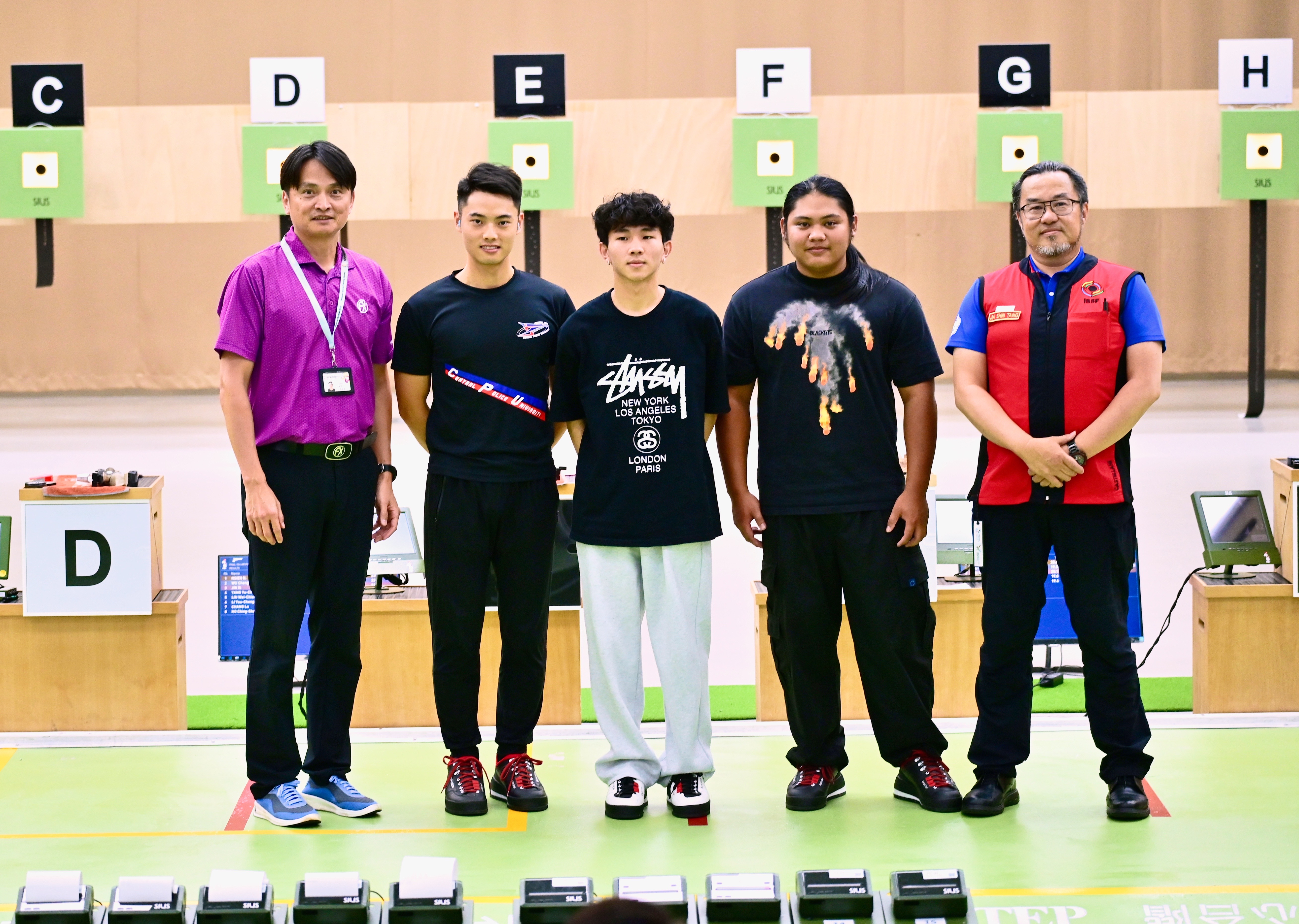 社會組男子10M空氣手槍_奪牌選手合影